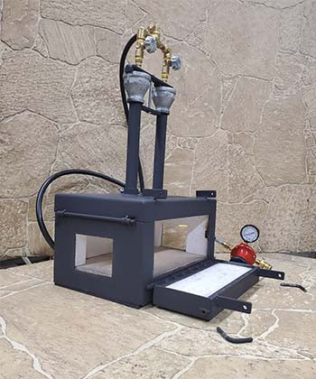 2-Burner Artisan Deluxe Forge – Majestic Forge